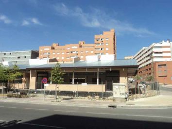 Obras de construccin del colegio