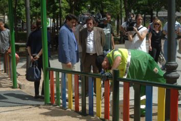 Los parques infantiles sern la prioridadCHEMA MARTNEZ/GENTE