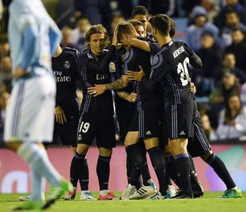 El Real Madrid se impuso con autoridad en Balados