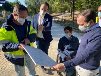 El edil de Medio Ambiente, Borja Carabante, visit la zona el da 13