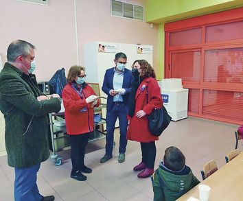 Visita municipal al CEIP Federico Garca Lorca