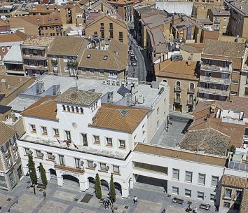 Vista area del Ayuntamiento de San Sebastin de los Reyes