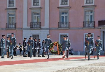 Acto de la Guardia Civil en Boadilla