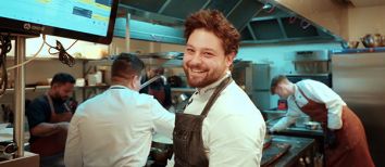 Aldo Sebastianelli es el chef de Mena La Finca, en Pozuelo