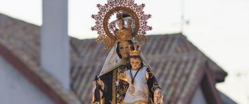 La procesin en honor a la Virgen del Carmen